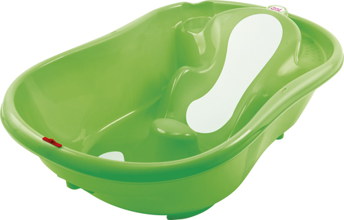 Ванночка для купания Ok Baby Onda Evolution зеленый яркий