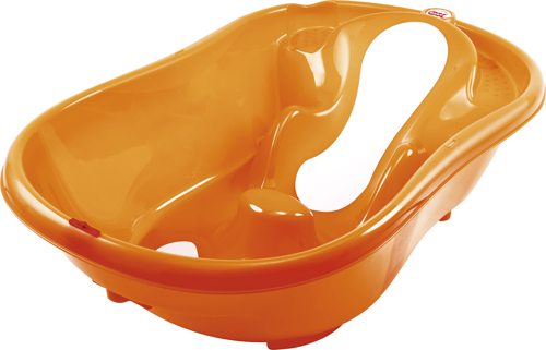 Ванночка для купания Ok Baby Onda Evolution оранжевый яркий