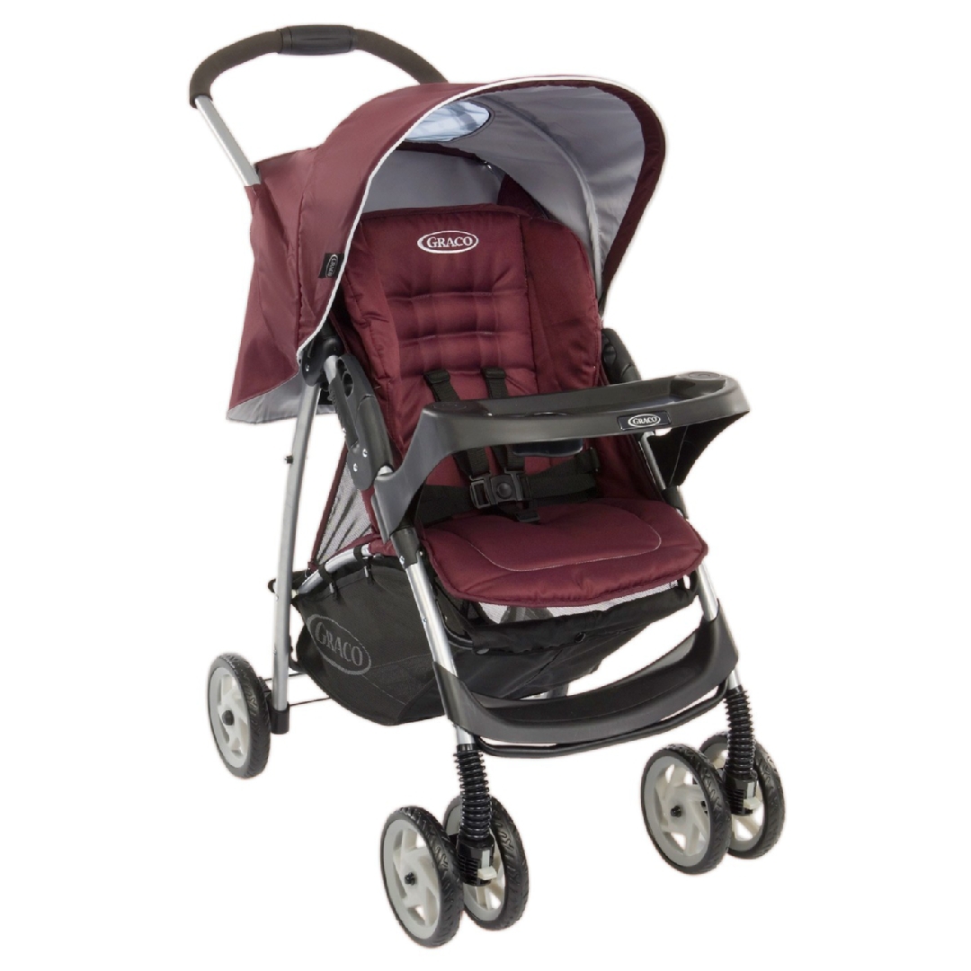 Коляска прогулочная Graco Mirage + W Parent tray and boot. Фото N6