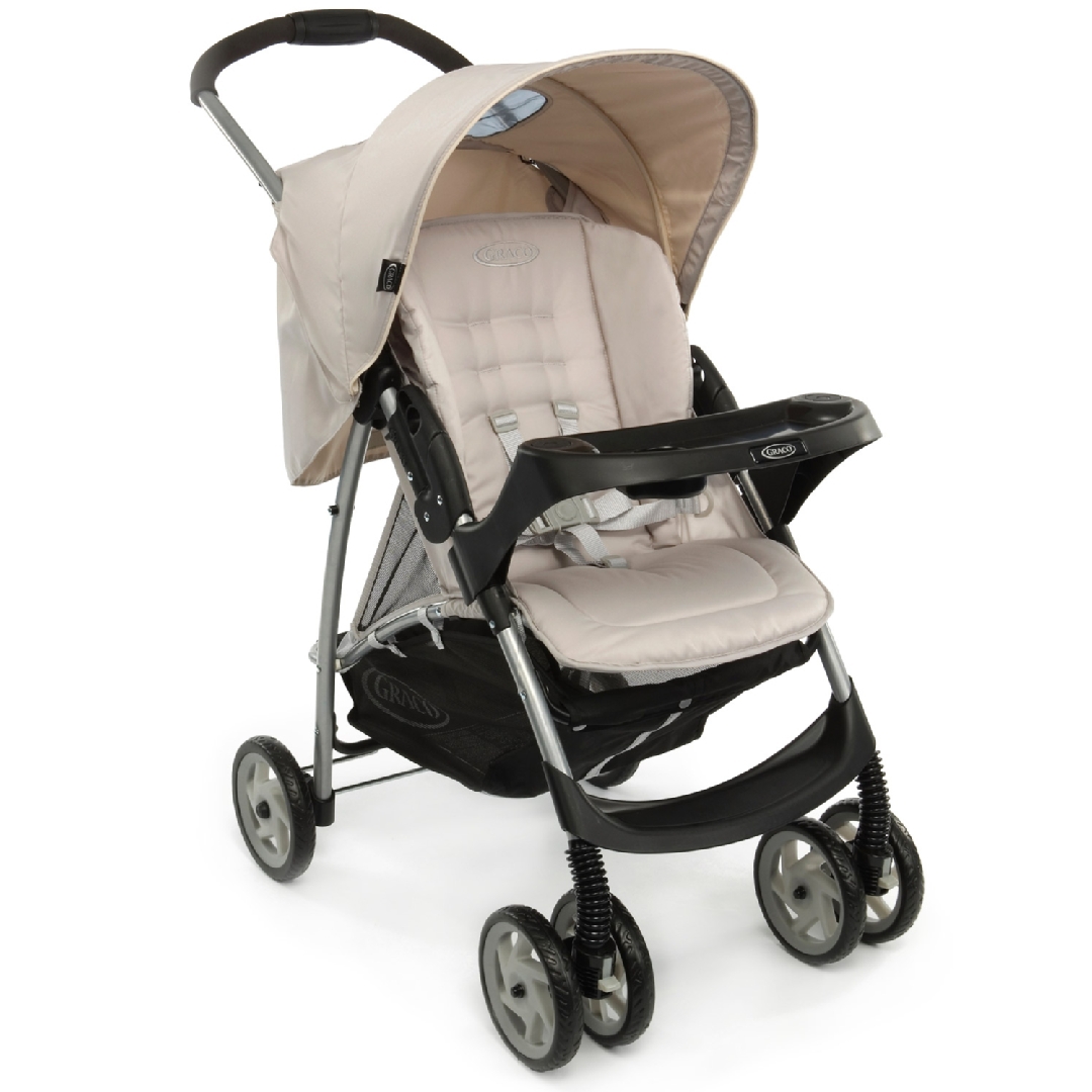 Коляска прогулочная Graco Mirage + W Parent tray and boot. Фото N10
