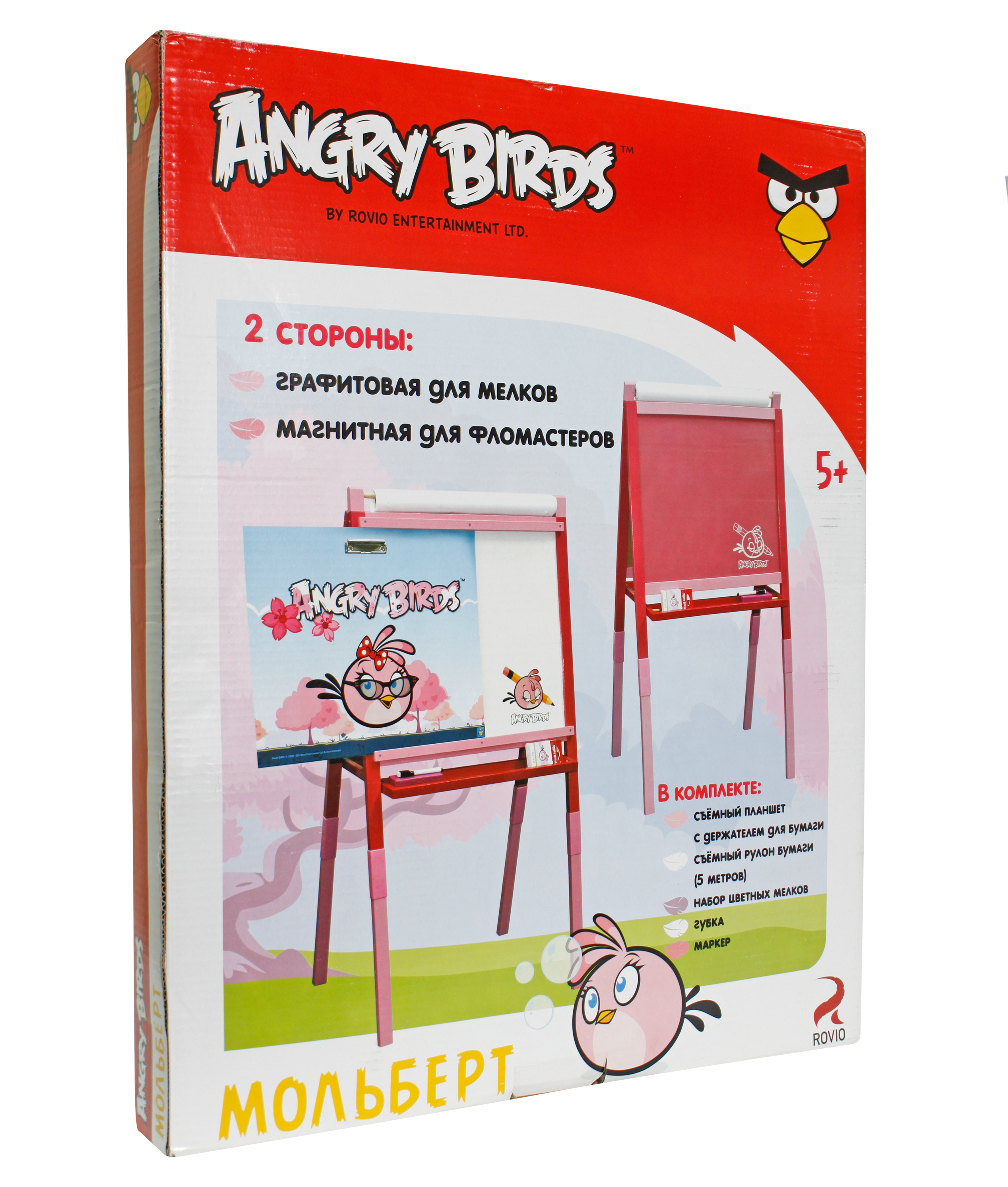 Деревянный мольберт 1 Toy "Angry birds Seasons". Фото N2