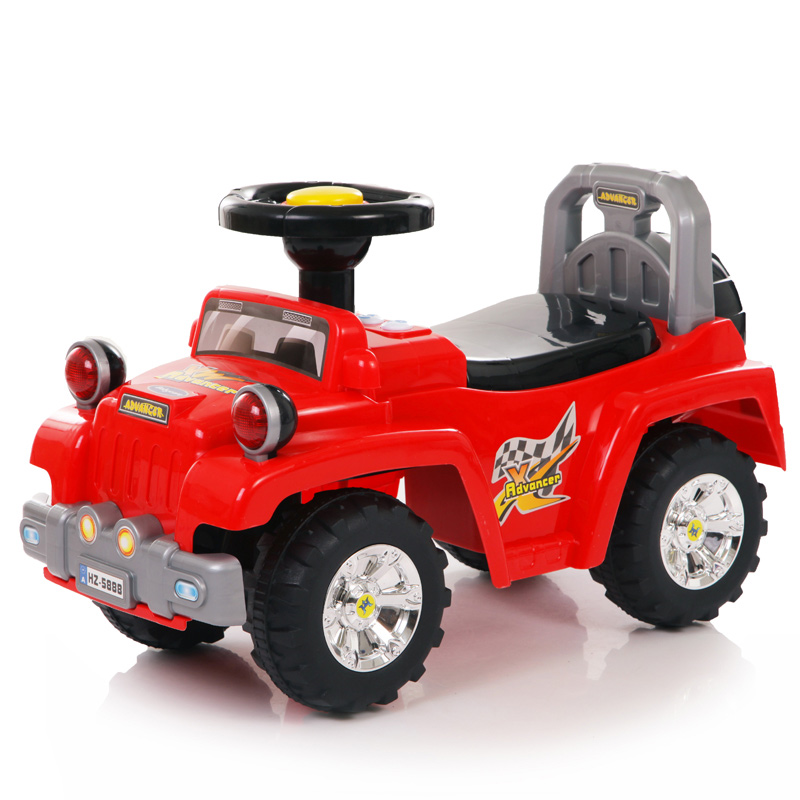 Каталка детская Baby Care Super Jeep Red