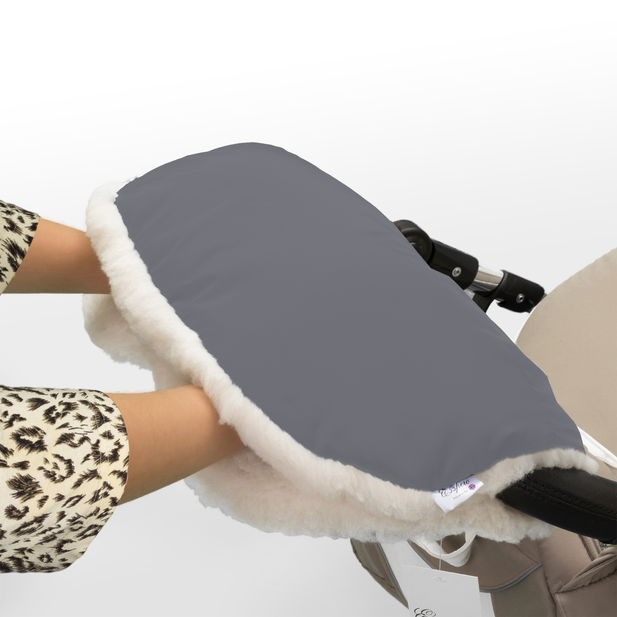 Муфта для рук на коляску Esspero Soft Fur. Фото N5