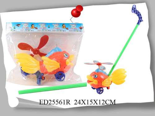 Каталка-игрушка S+S Toys "Рыбка". Фото N2