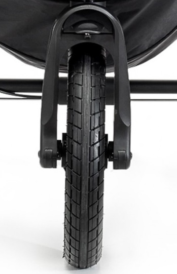 Переднее колесо для коляски Baby Jogger Elite резина PU. Фото N3