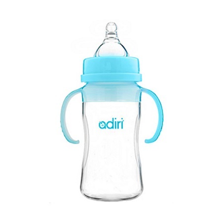 Детская бутылочка Adiri Transitional Nurser Blue 270 мл