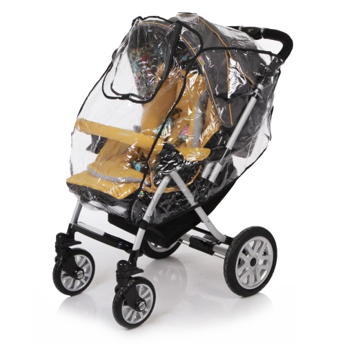 Дождевик для колясок Baby Care Прогулка с окошком на липучке