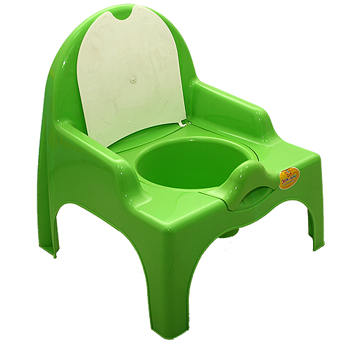 Горшок-стульчик Полимербыт Зеленый