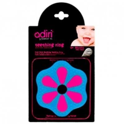 Прорезыватель для зубов Adiri Petal Teething Ring magenta-cyan