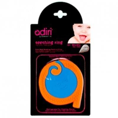 Прорезыватель для зубов Adiri A Teething Rings cyan-orange