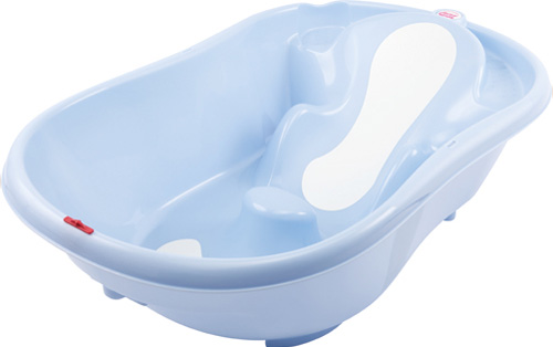 Ванночка для купания Ok Baby Onda Evolution голубой пастель