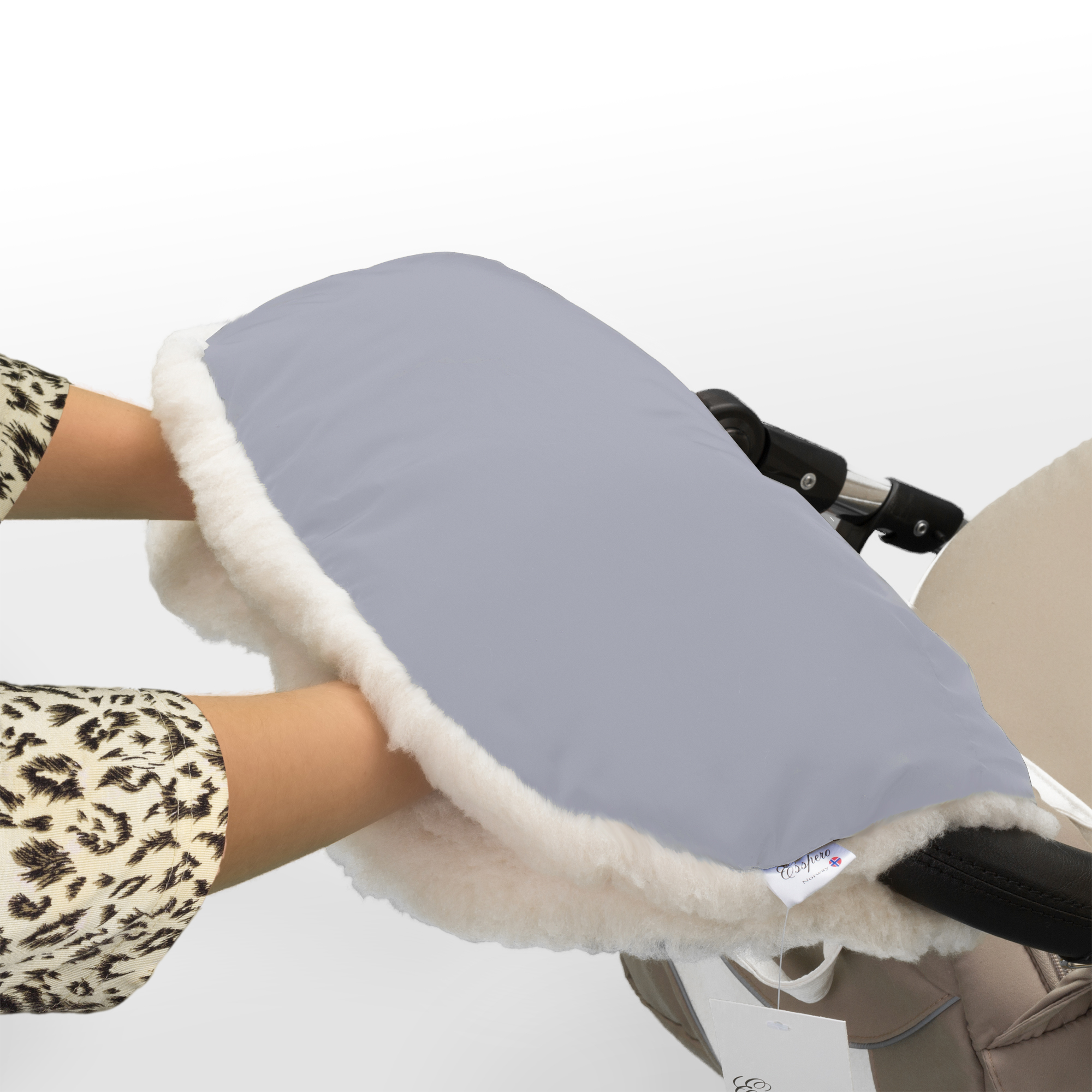 Муфта для рук на коляску Esspero Soft Fur. Фото N3