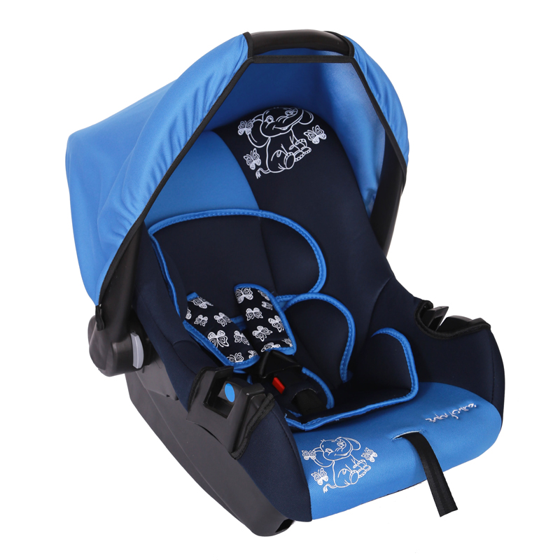 Автокресло Baby Care BC-322 Люкс "Слоник" синий