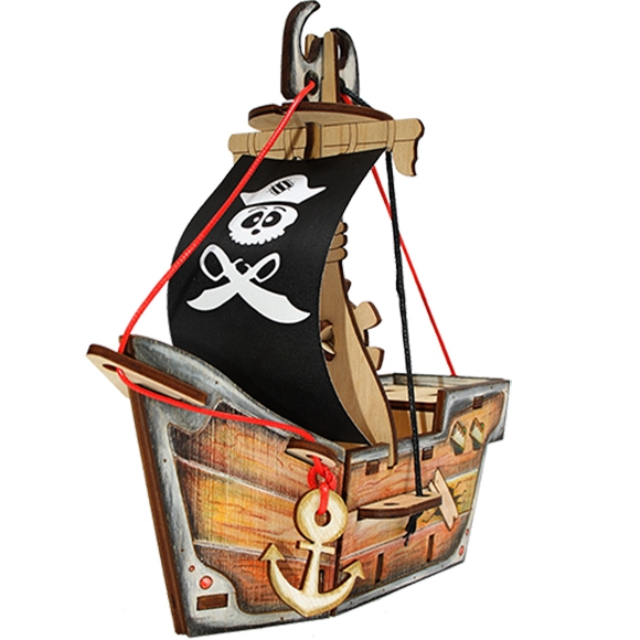 Набор Woody "Пиратский корабль Карамба"