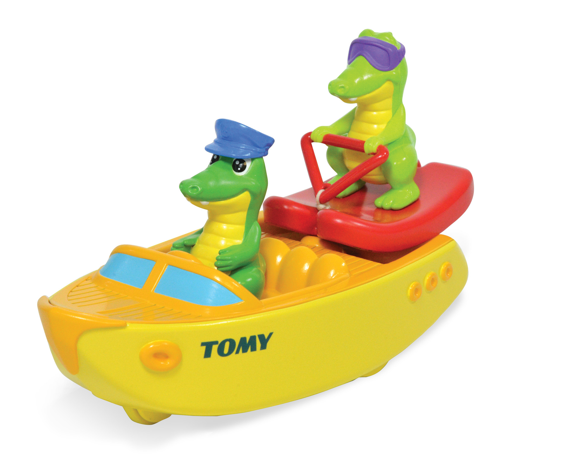 Игрушка для ванны Tomy Крокодил на водных лыжах