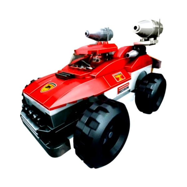 Конструктор 1 Toy "Формула" Гоночный джип с турбинами 160 деталей