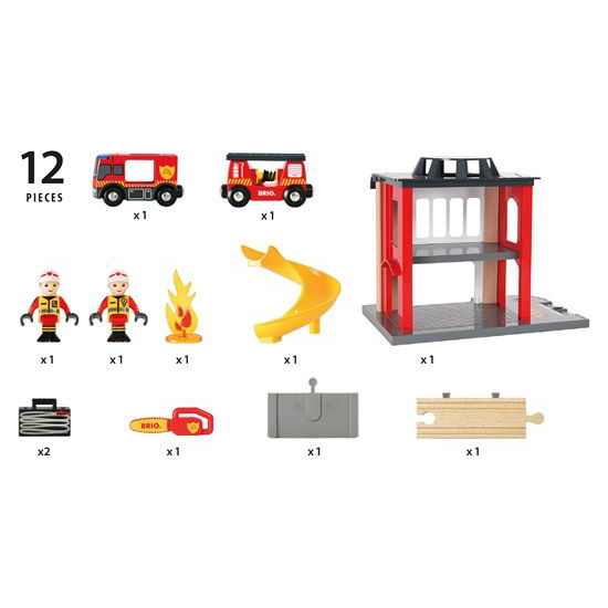Игровой набор BRIO "Пожарное отделение". Фото N5