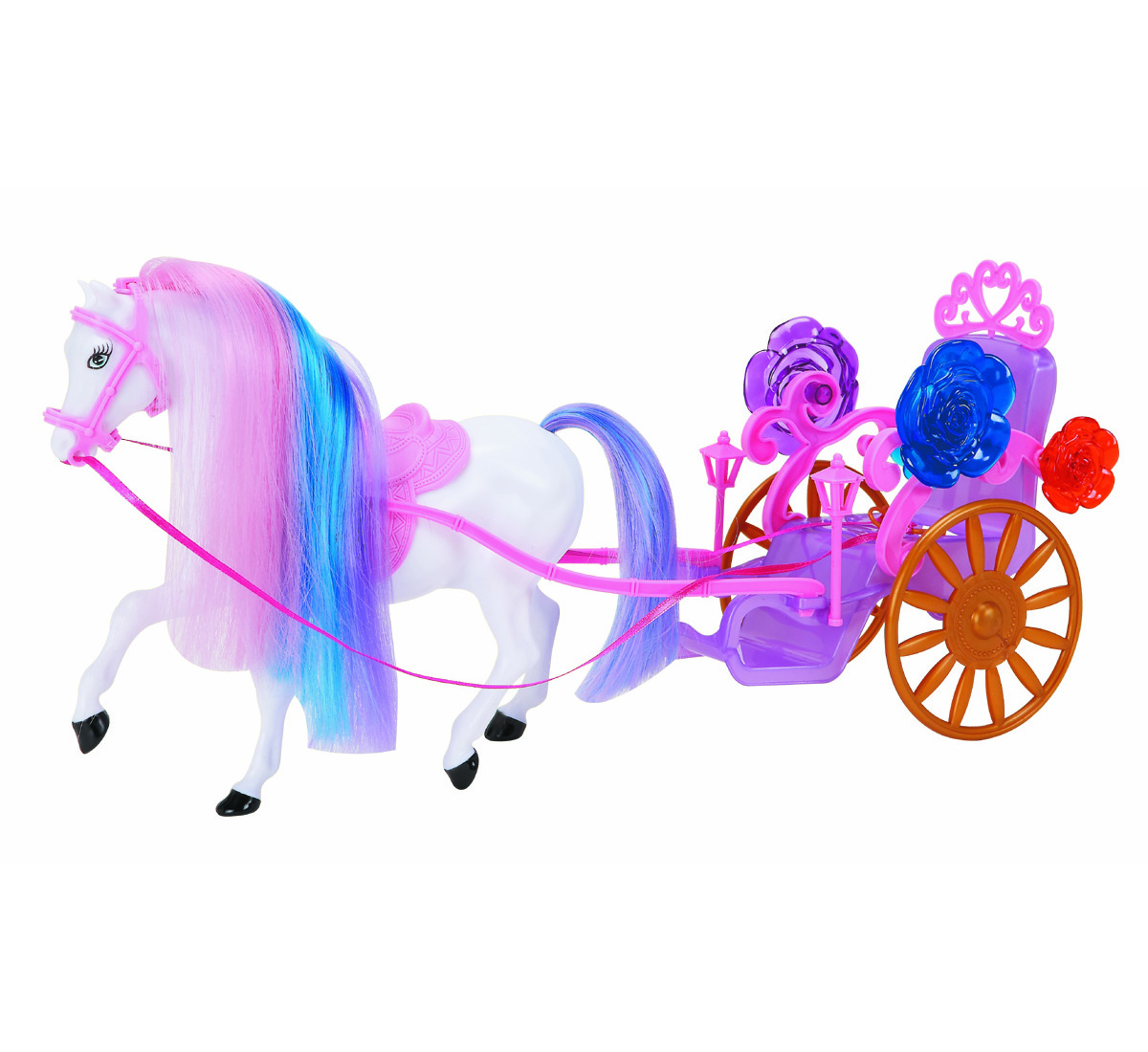Карета для кукол 1 Toy "Красотка" (1-местная, с лошадью)